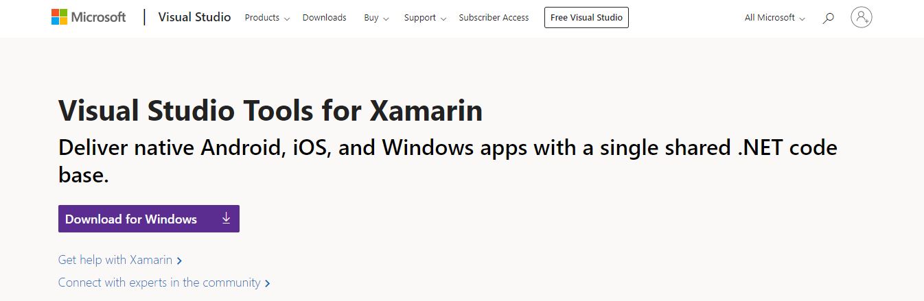 Xamarin 