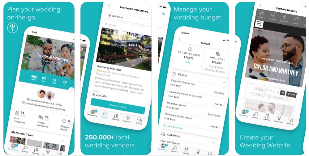 WeddingWire app 
