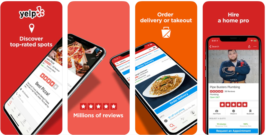 Yelp app