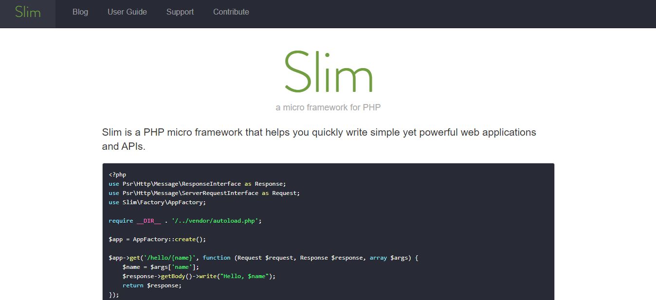 Slim Framework