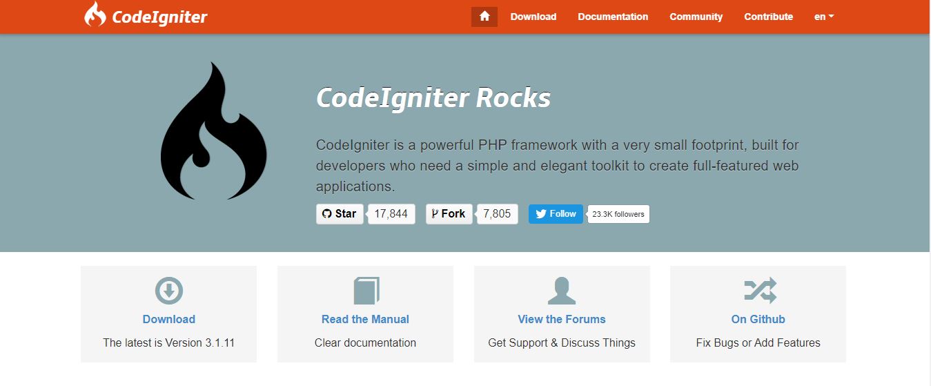 Codeigniter