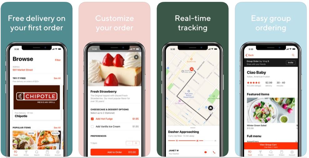 DoorDash Delivery App