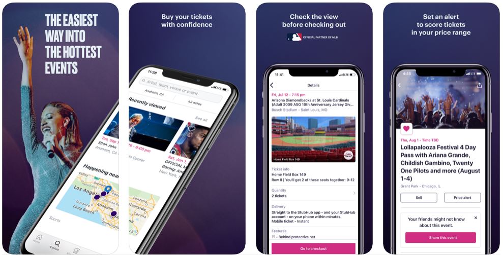 How to Create Apps Like StubHub?