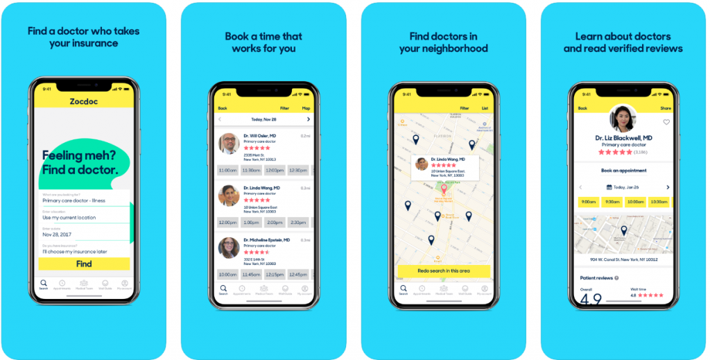 Zocdoc: Find and book doctors - Apps on Google Play