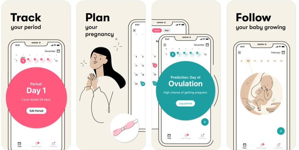 Flo App on X: The easiest way to track your period