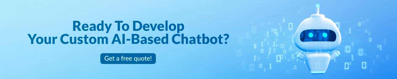 Chatbot development CTA