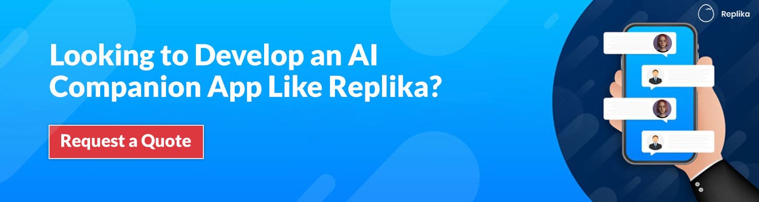 develop app like replika ai