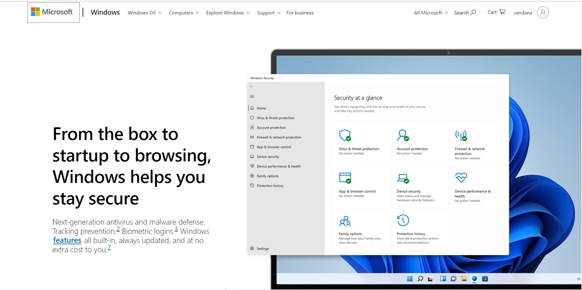 Windows Defender Security Center