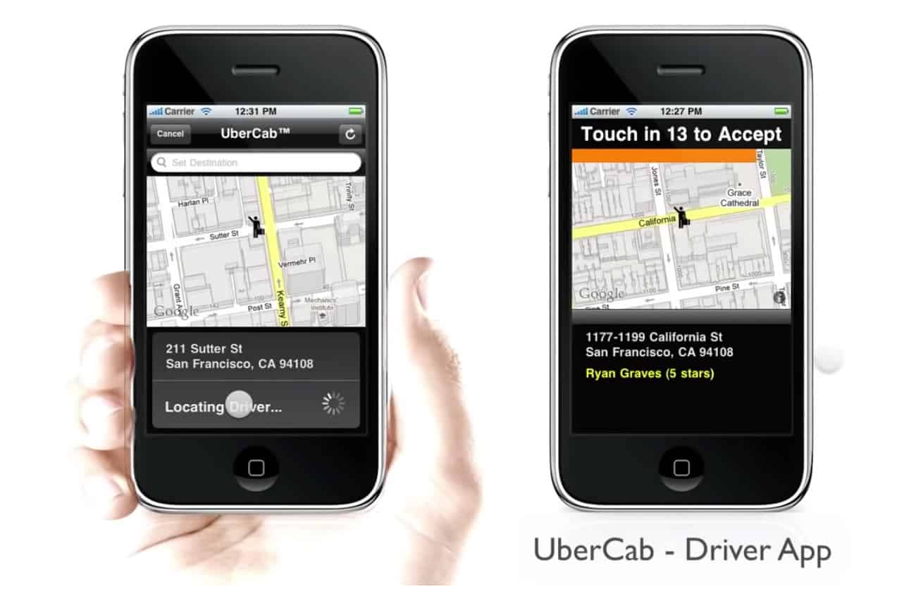 ubercab-first-mobile-app