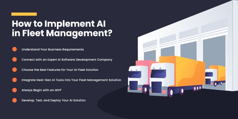 How to Implement AI in Fleet Management?