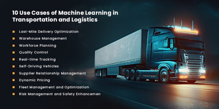 Top 10 Use Cases of Machine Learning in Transportation and Logistics ...