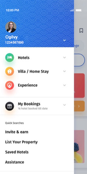 Hotel Booking App Screen 3