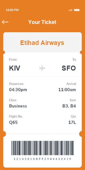 Travel App Screen 5