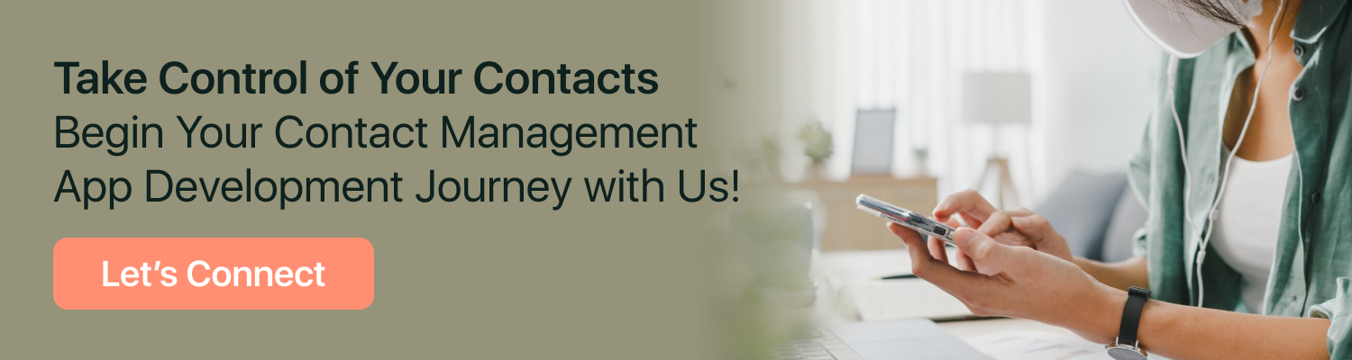 custom contact management app development